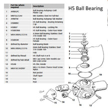 Load image into Gallery viewer, H5 Ball Bearing Kit