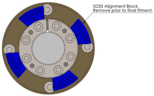 SD55AB - SigmaDrive Alignment Block for SD55